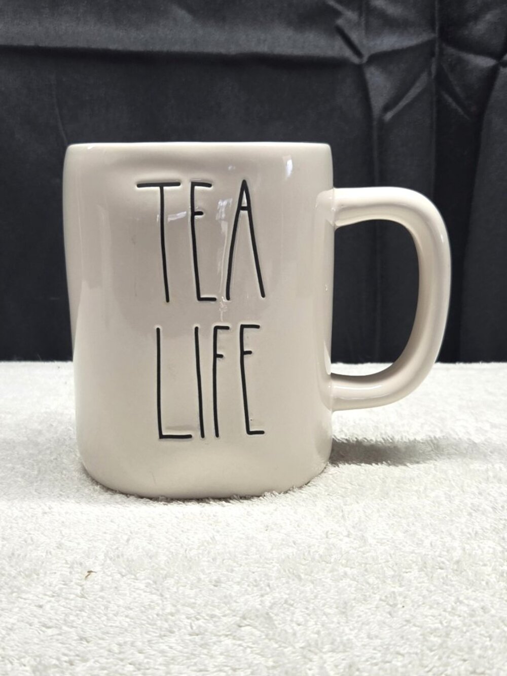 Rae Dunn Tea Life Mug. - Picture 1 of 3